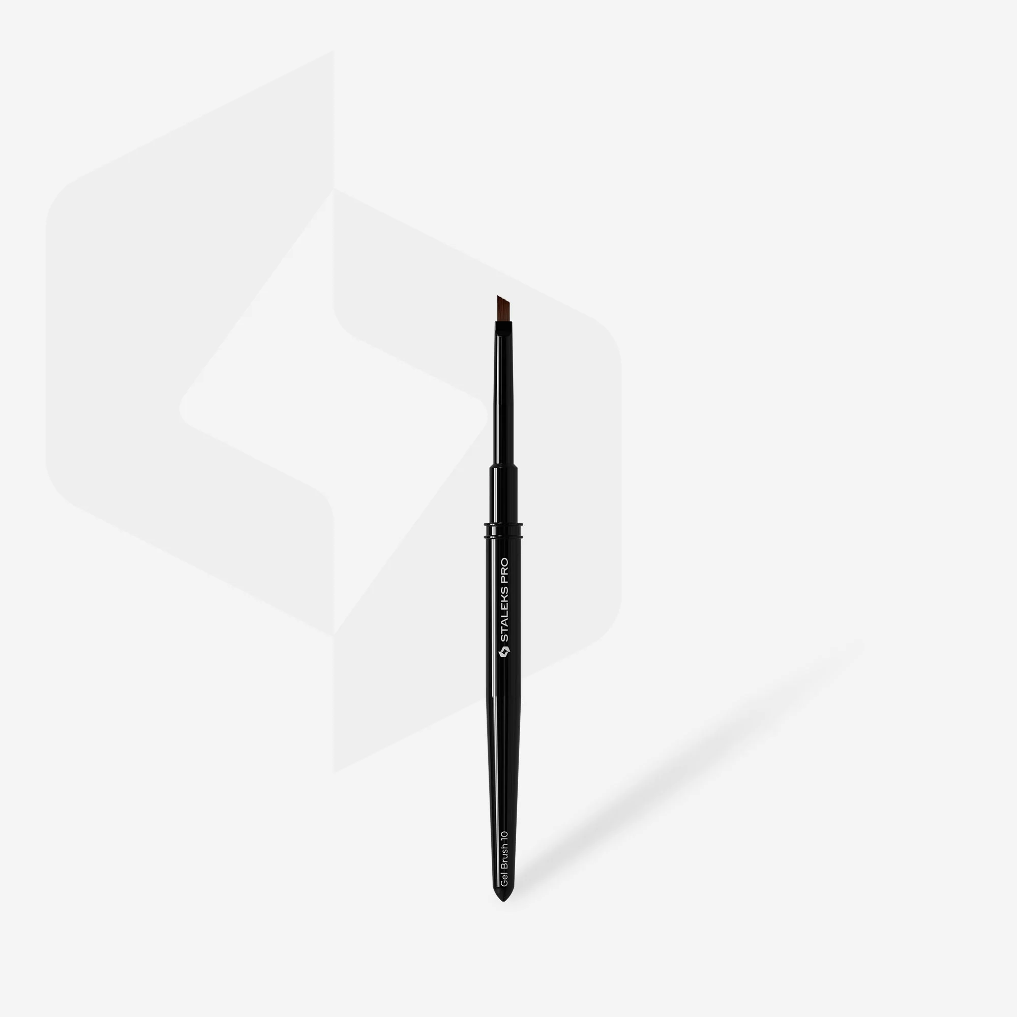 STALEKS EXPERT 10 Skośna szczotka do żelu, szerokość 4 mm/długość 7 mm - Image 2