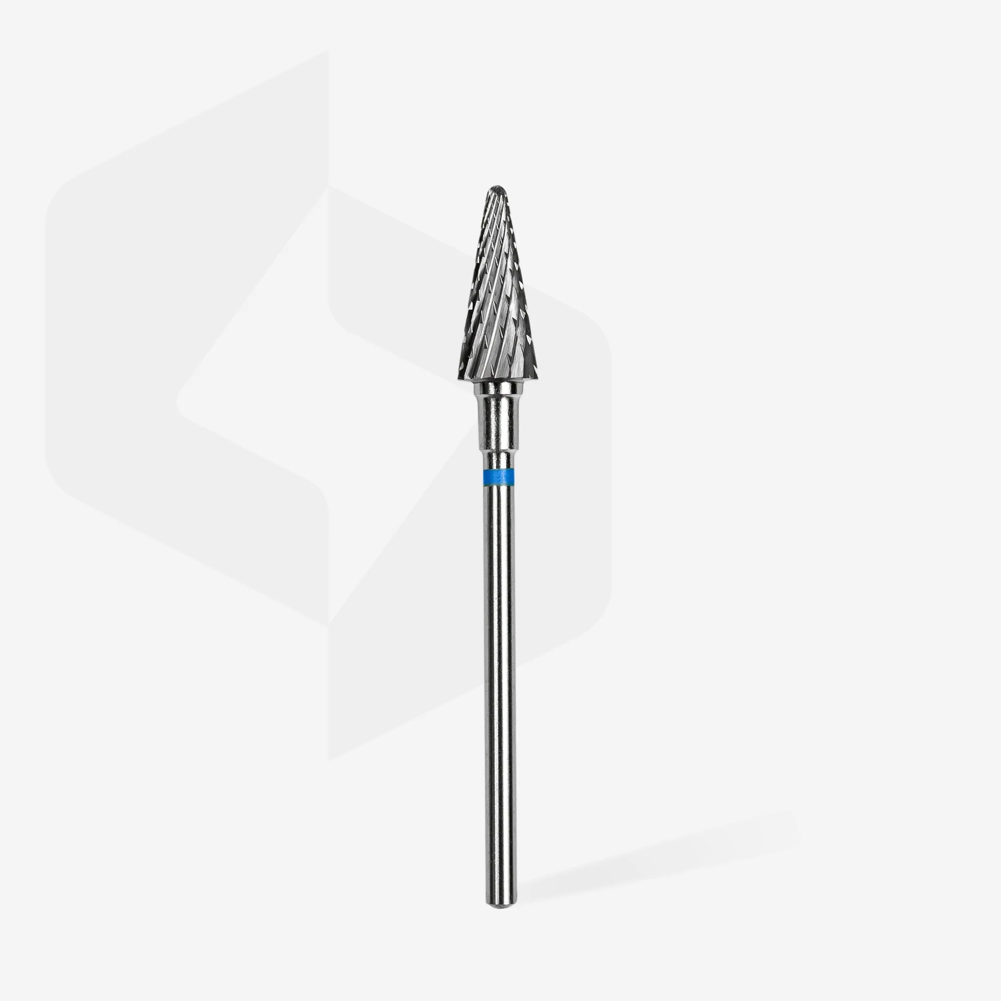 STALEKS EXPERT Frez węglikowy „stożek” niebieski, średnica 6 mm, część robocza 14 mm - Image 2