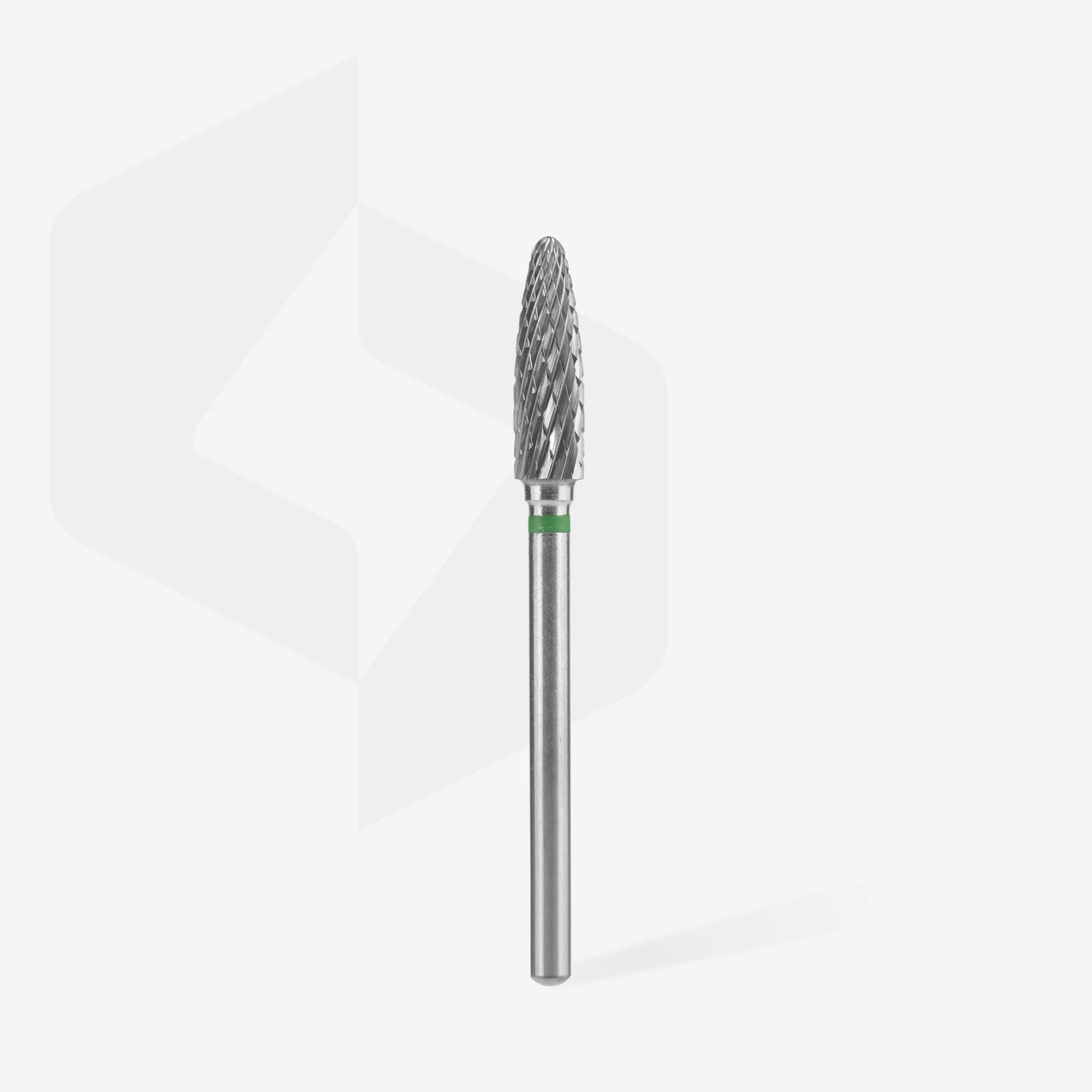 STALEKS EXPERT Frez węglikowy typu „kukurydza” zielony, średnica 4 mm, część robocza 14 mm - Image 2