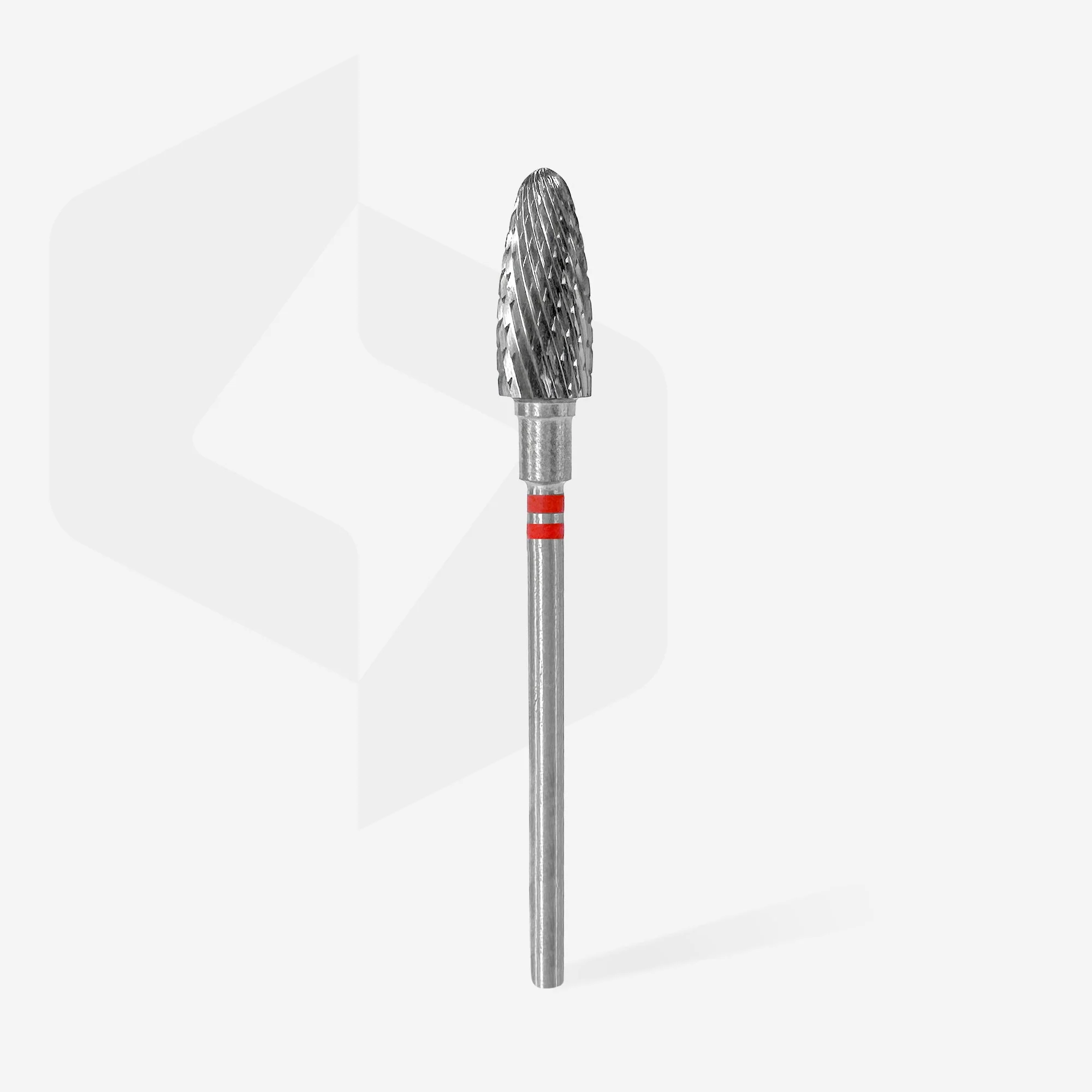 STALEKS EXPERT Frez węglikowy dla leworęcznych „Kukurydza” czerwony, średnica 6 mm, część robocza 14 mm - Image 2