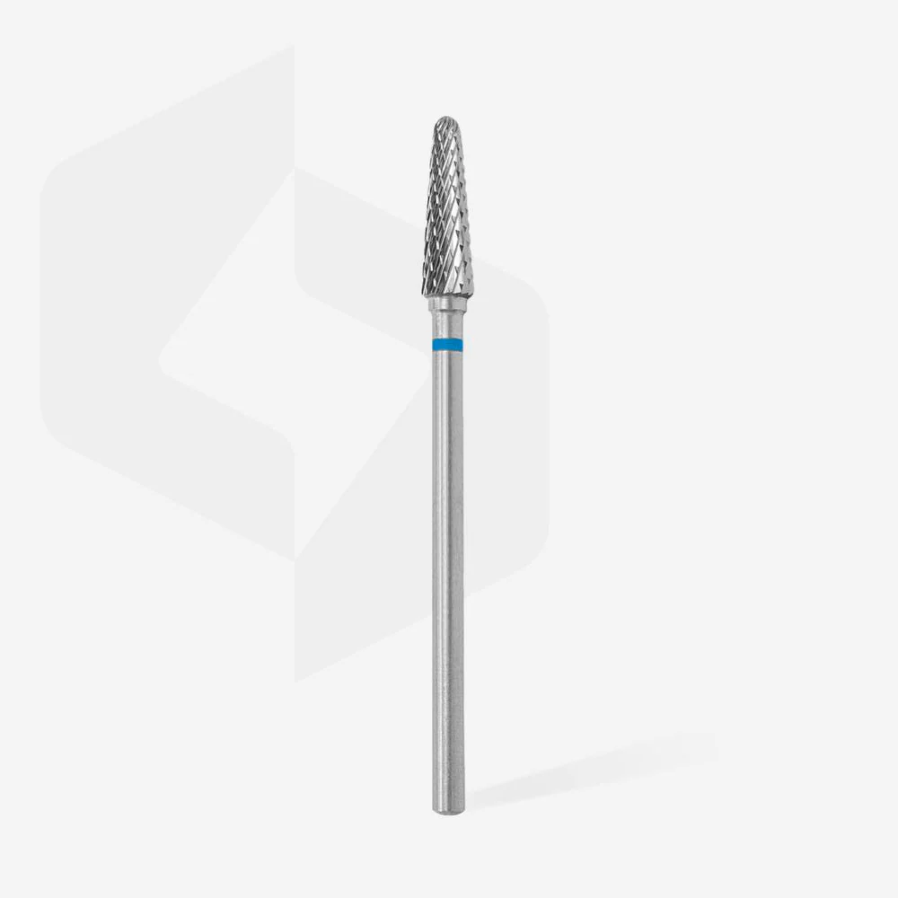 STALEKS EXPERT Frez z węglików spiekanych „stożek ścięty” niebieski, średnica 4 mm, część robocza 13 mm - Image 2