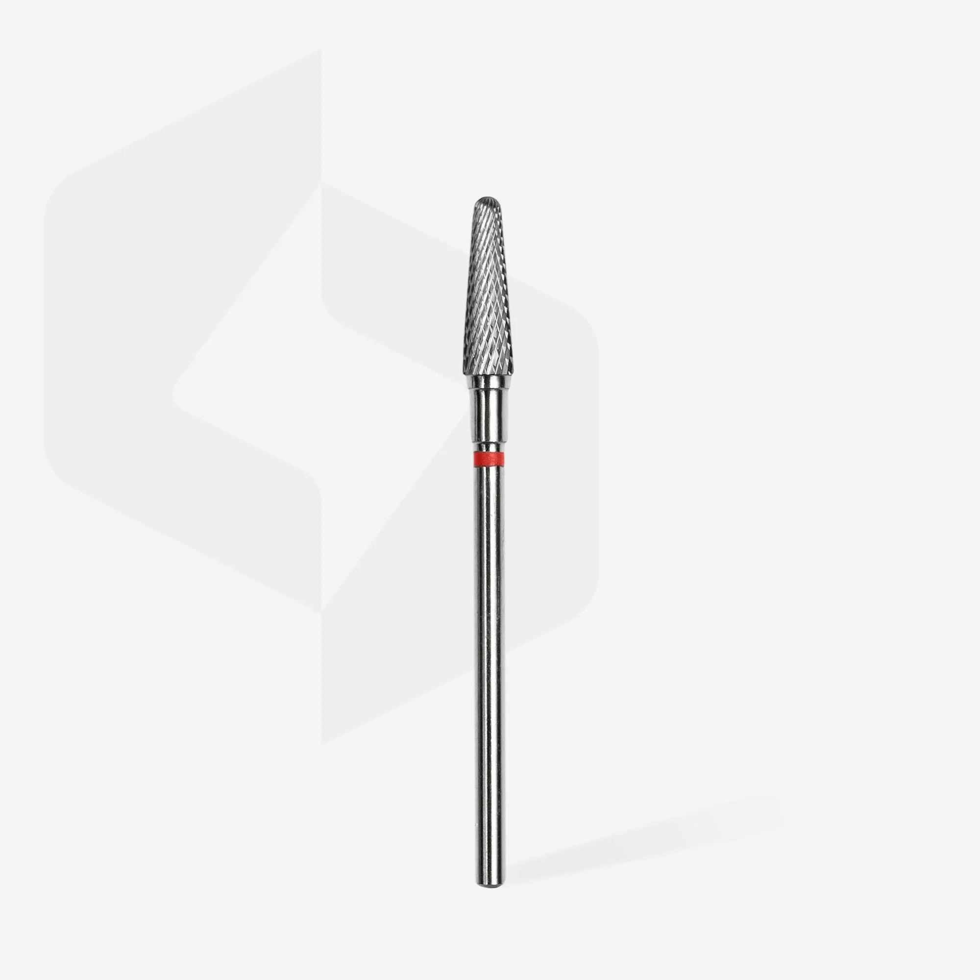 STALEKS EXPERT Frez z węglików spiekanych „stożek ścięty” czerwony, średnica 4 mm, część robocza 13 mm - Image 2