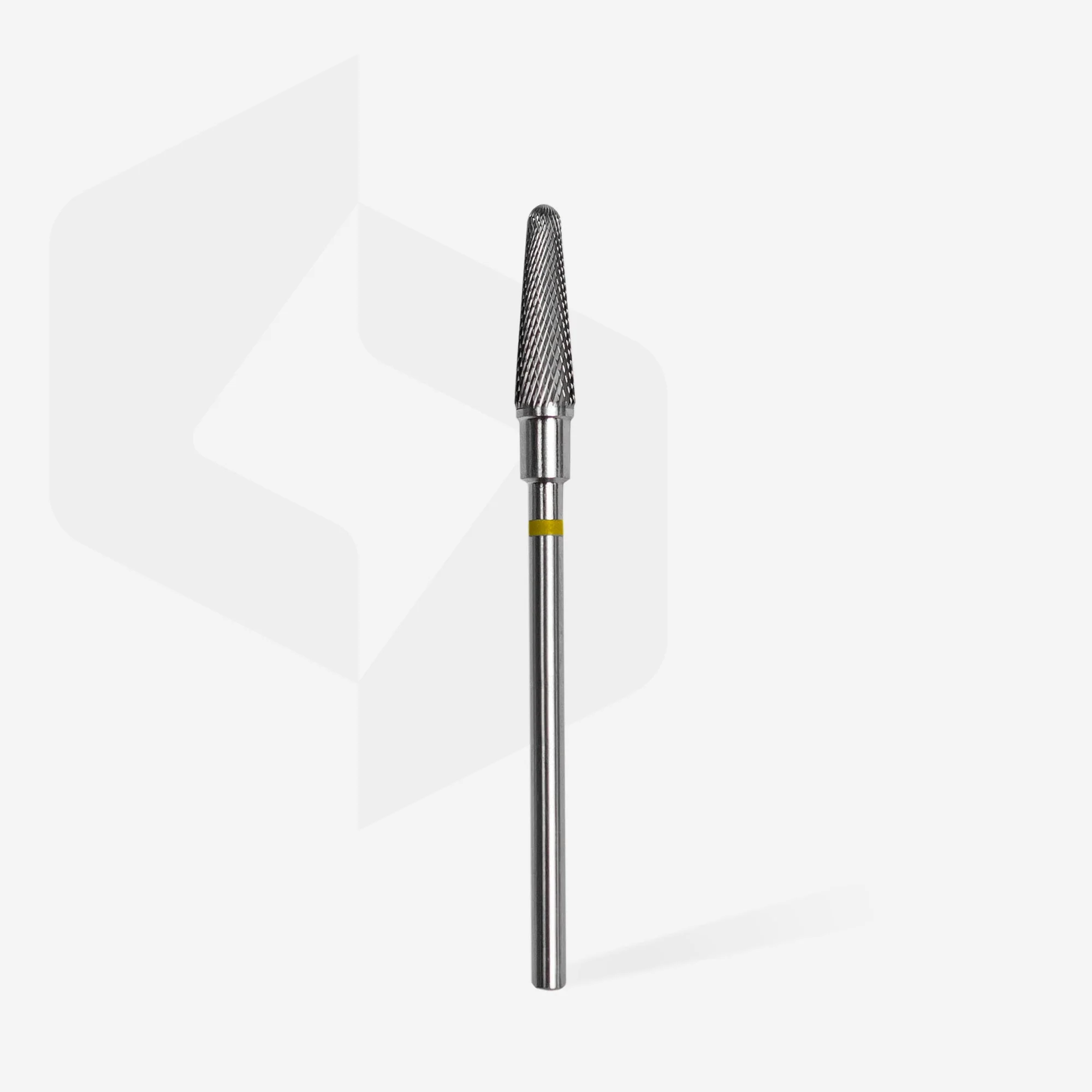 STALEKS EXPERT Frez z węglika spiekanego «stożek ścięty» żółty, średnica 4 mm, część robocza 13 mm - Image 2