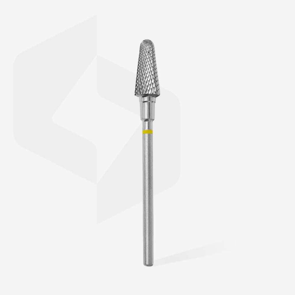 STALEKS EXPERT Frez z węglików spiekanych „stożek ścięty” żółty, średnica 6 mm, część robocza 14 mm - Image 2
