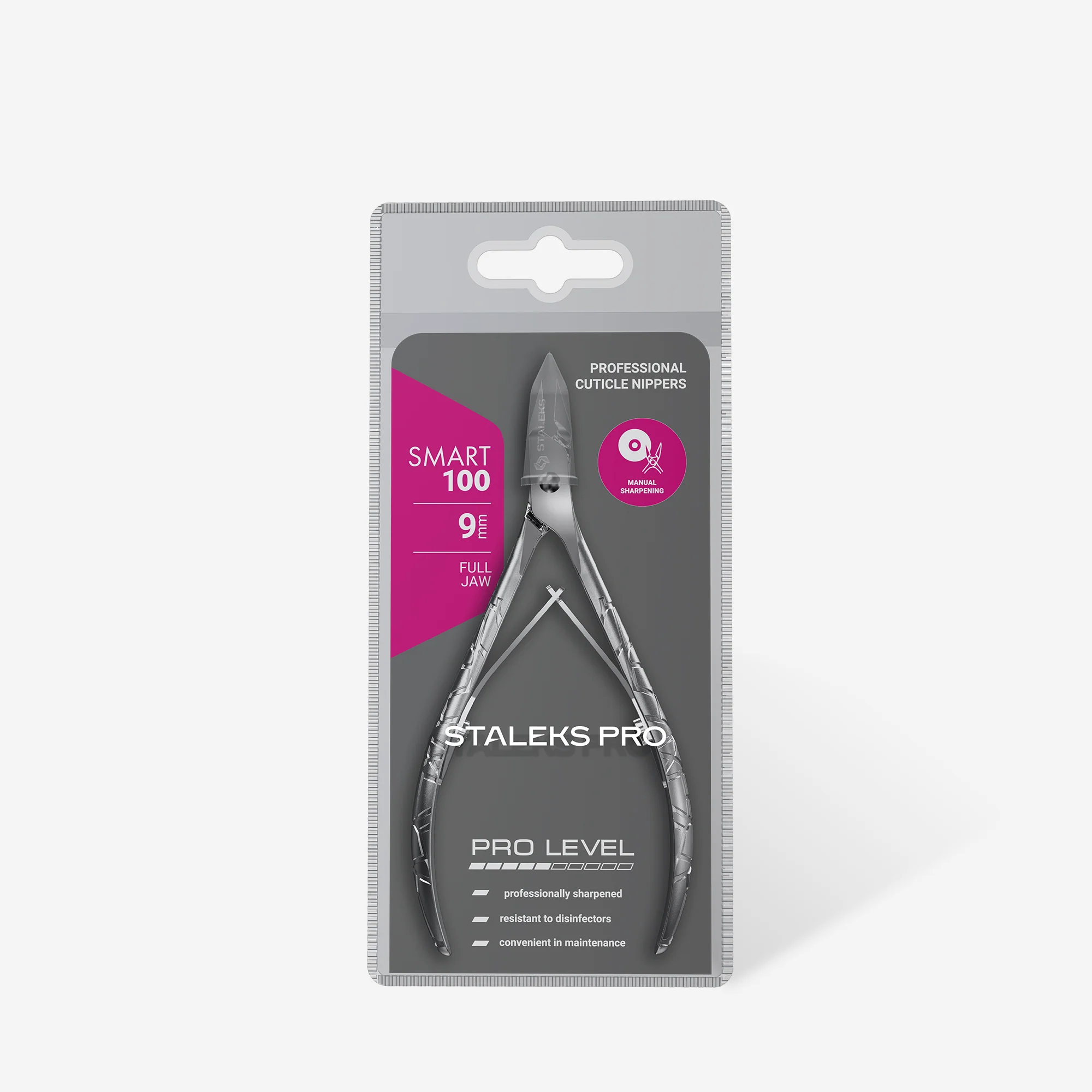 STALEKS SMART 100 Cążki profesjonalne do skóry, 9 mm - Image 4