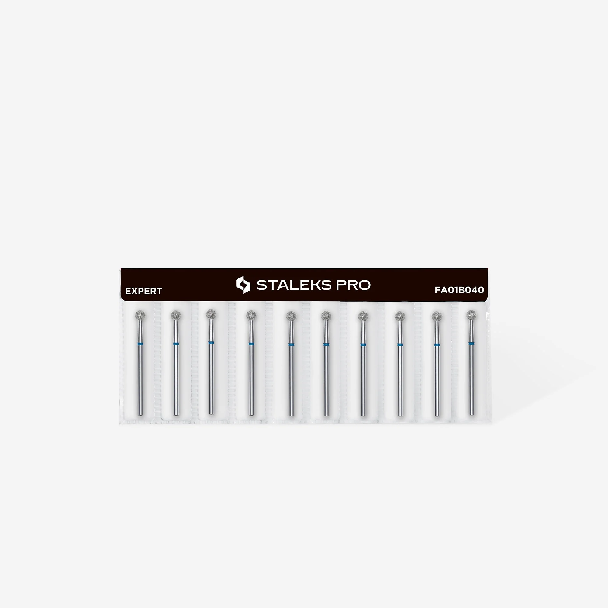 STALEKS EXPERT Freza diamentowa «Kula» niebieska, średnica 4 mm - Image 3