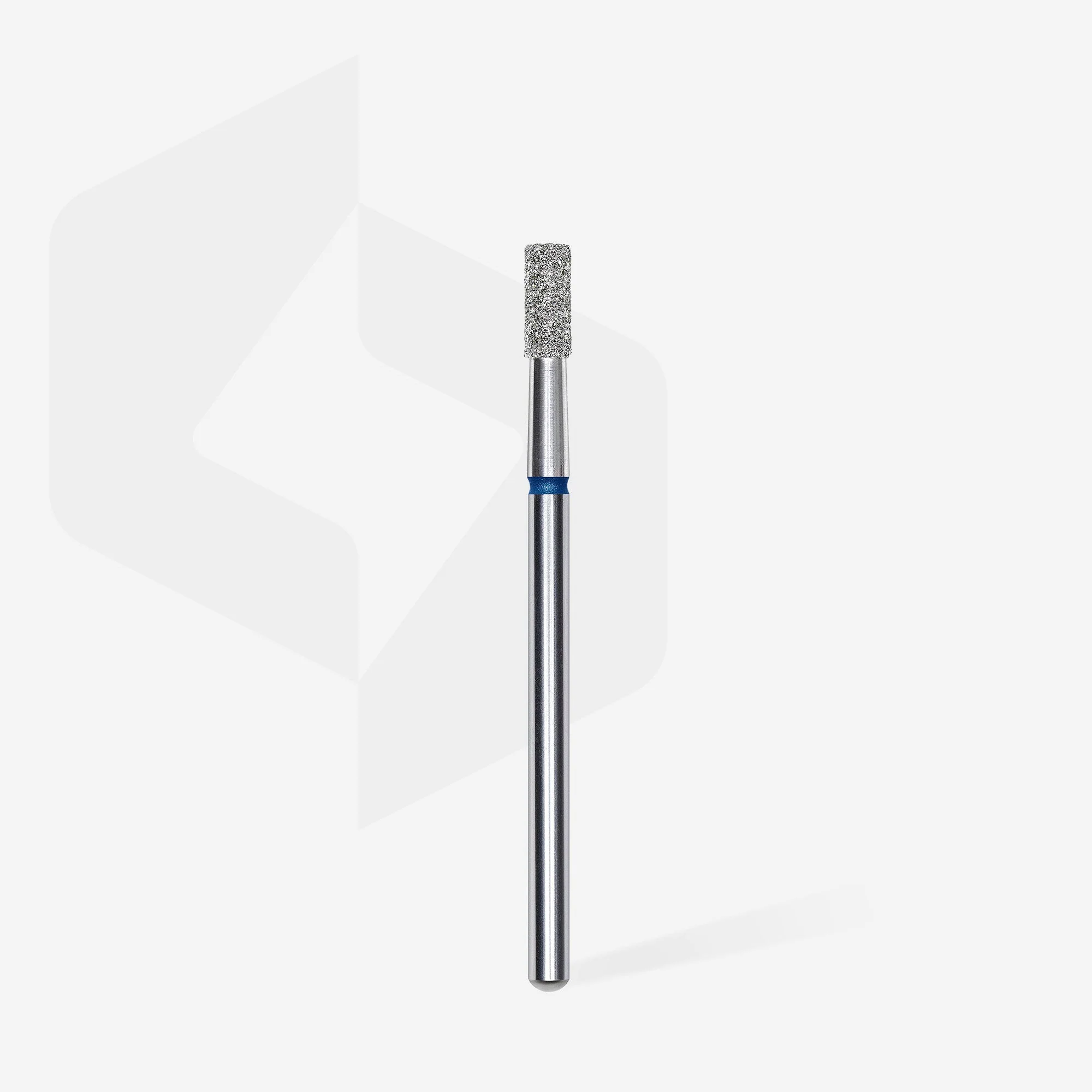 STALEKS EXPERT Frez diamentowy cylinder niebieski, średnica 2,5 mm, część robocza 6 mm - Image 2