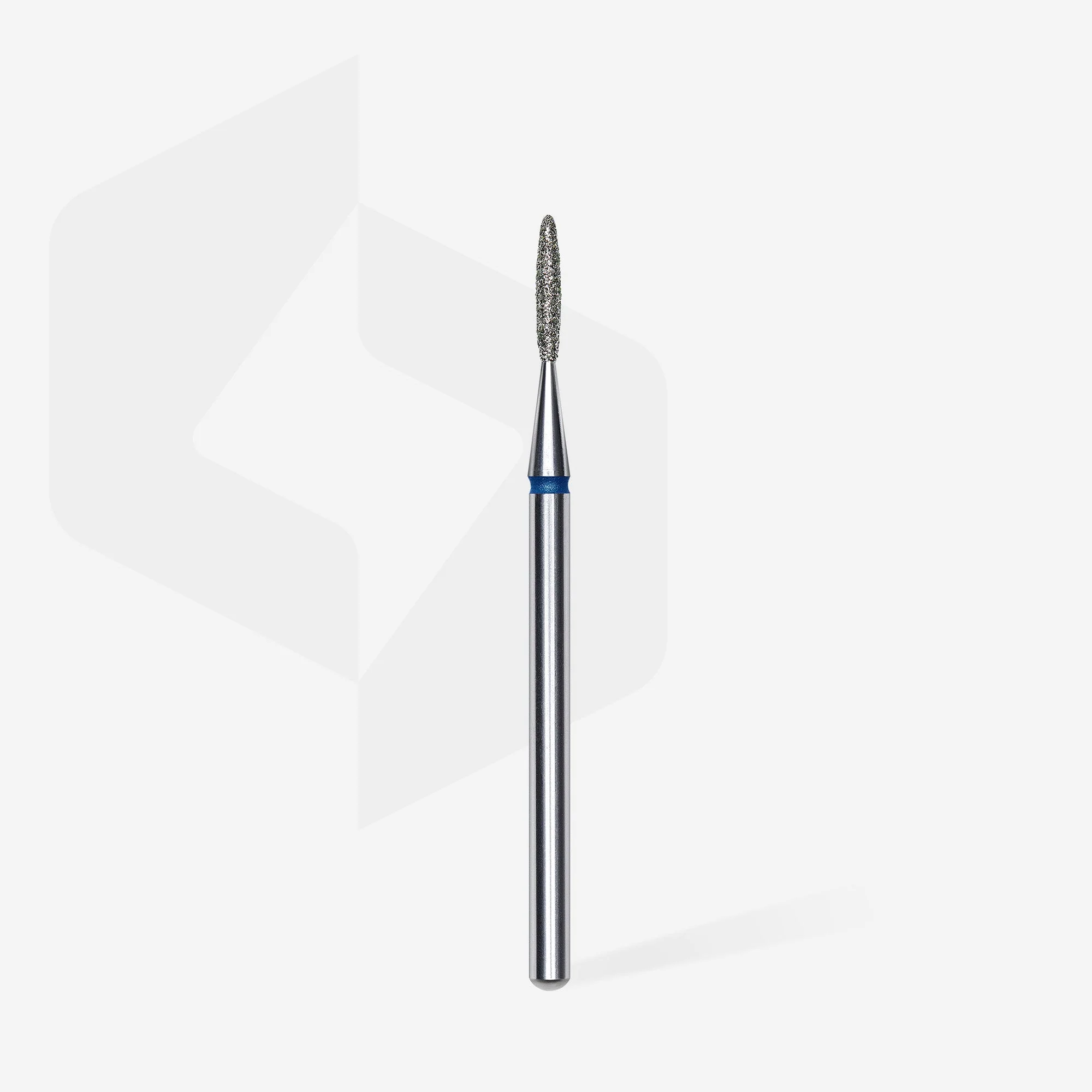 STALEKS EXPERT Frez diamentowy „Płomień” niebieski, średnica 1,4 mm, część robocza 8 mm - Image 2
