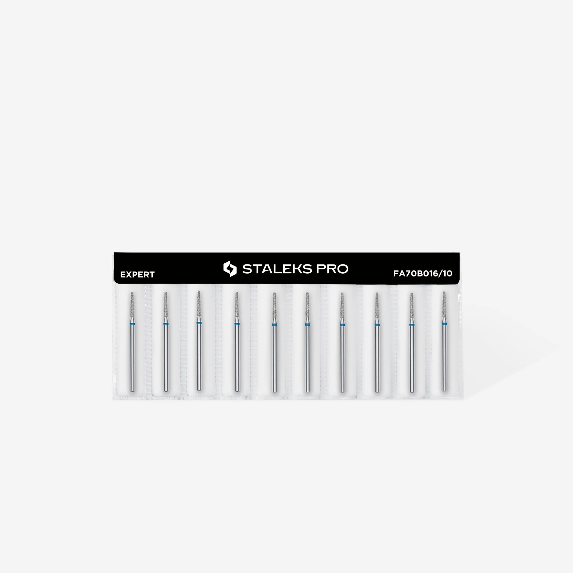 STALEKS EXPERT Frez diamentowy „stożek ścięty” niebieski, średnica 1,6 mm, część robocza 10 mm - Image 3