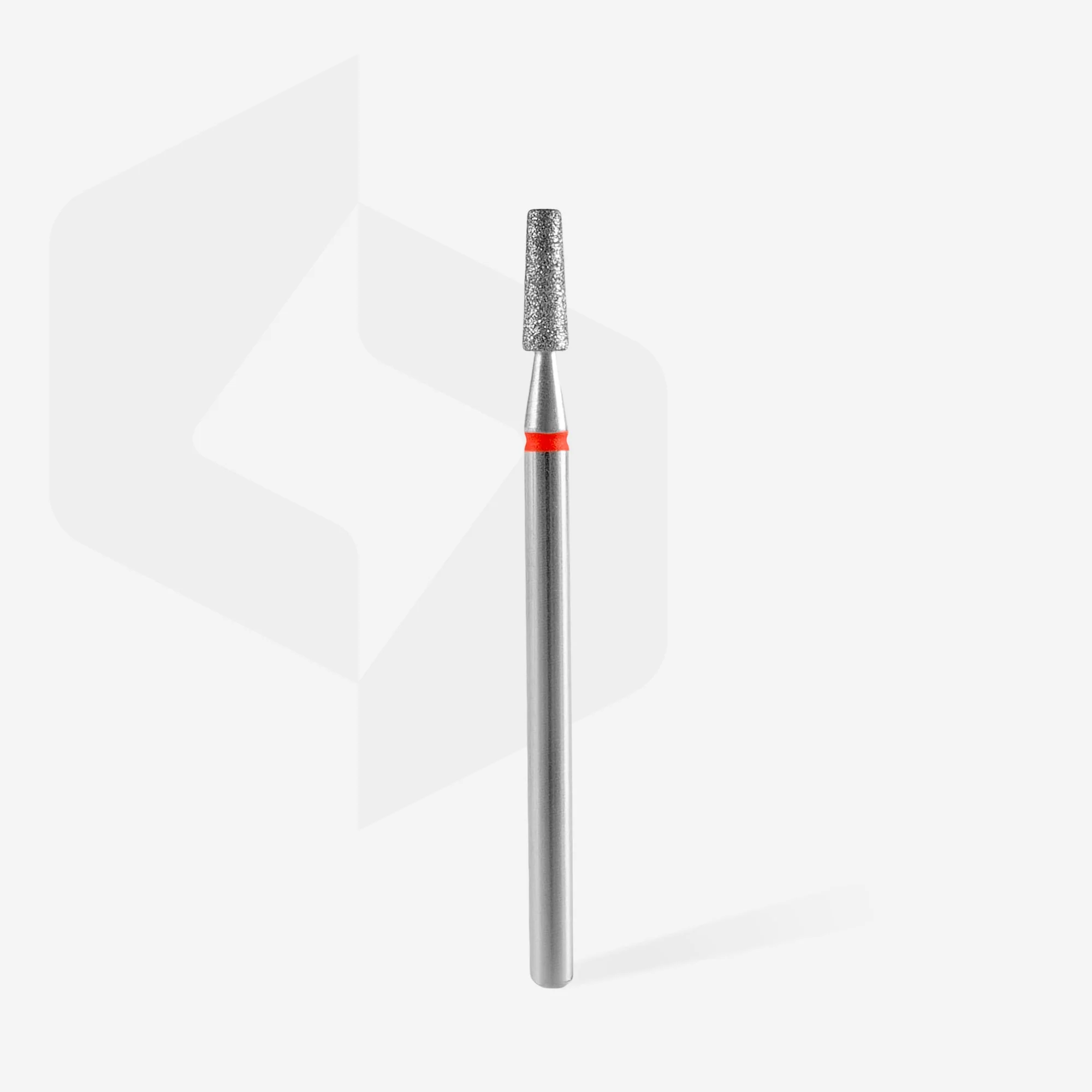 STALEKS EXPERT Frez diamentowy „stożek ścięty” czerwony, średnica 2,5 mm, część robocza 8 mm - Image 2