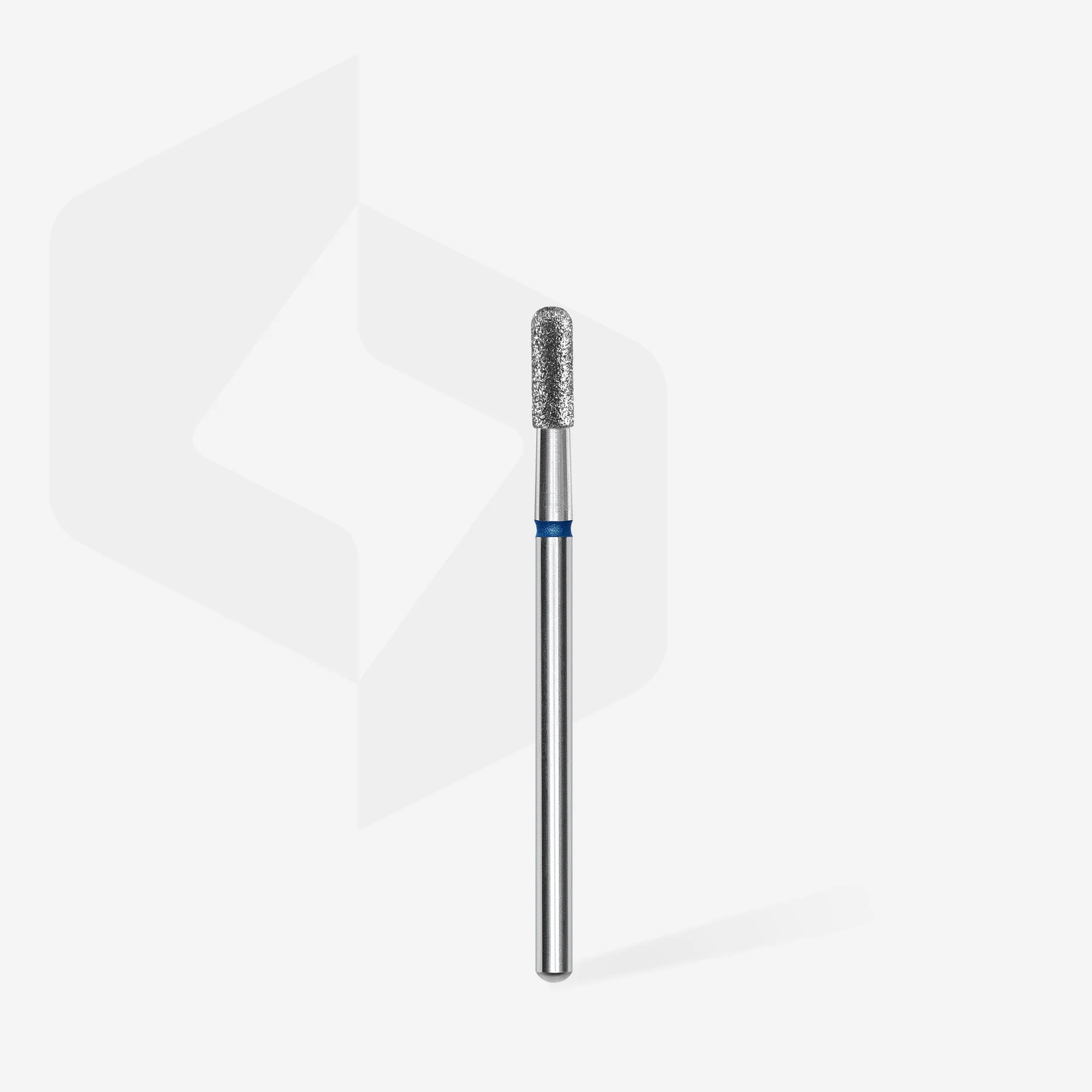 STALEKS EXPERT Frez diamentowy cylinder zaokrąglony niebieski, średnica 2,3 mm, część robocza 6,5 mm - Image 2