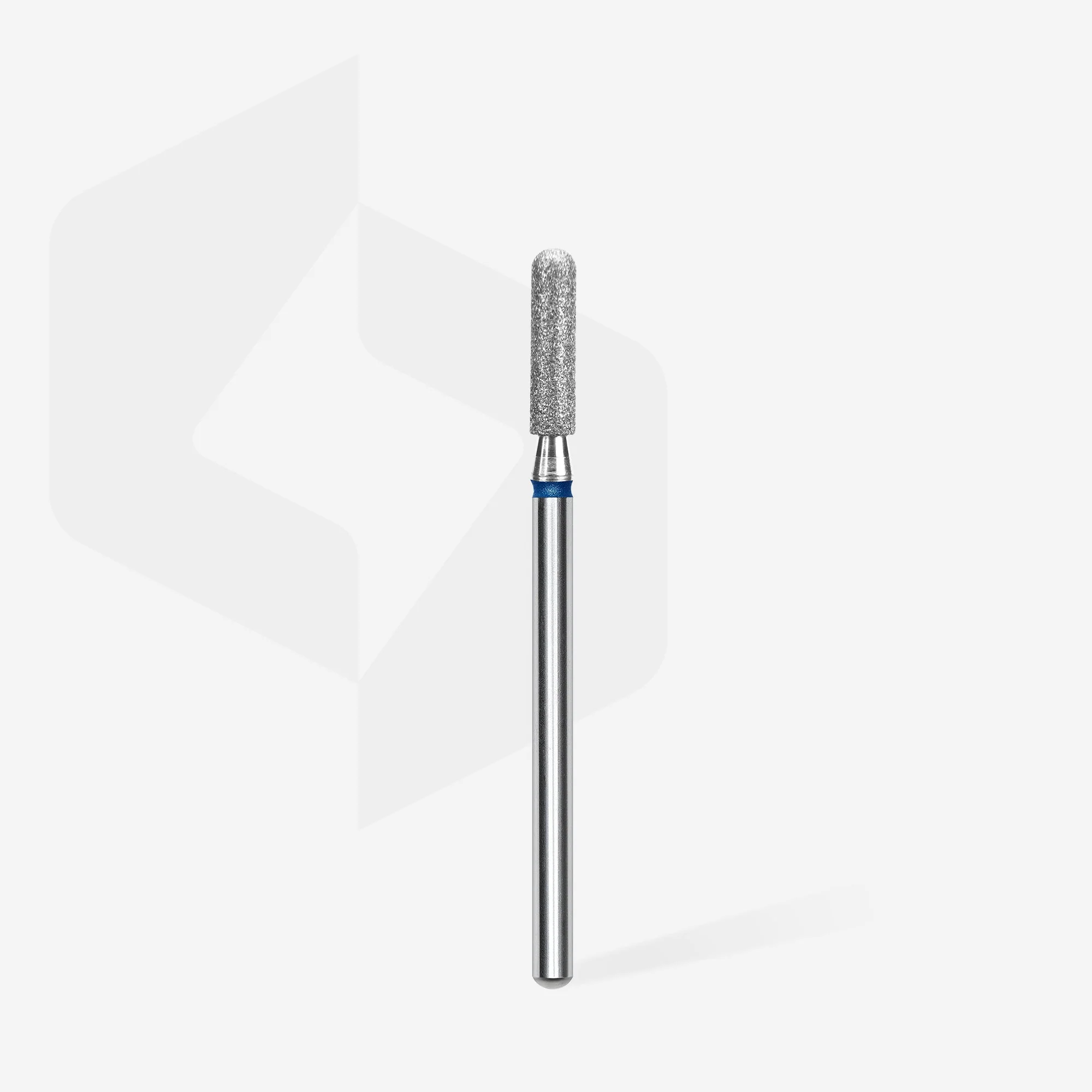 STALEKS EXPERT Frez diamentowy cylinder zaokrąglony niebieski, średnica 2,5 mm, część robocza 10 mm - Image 2