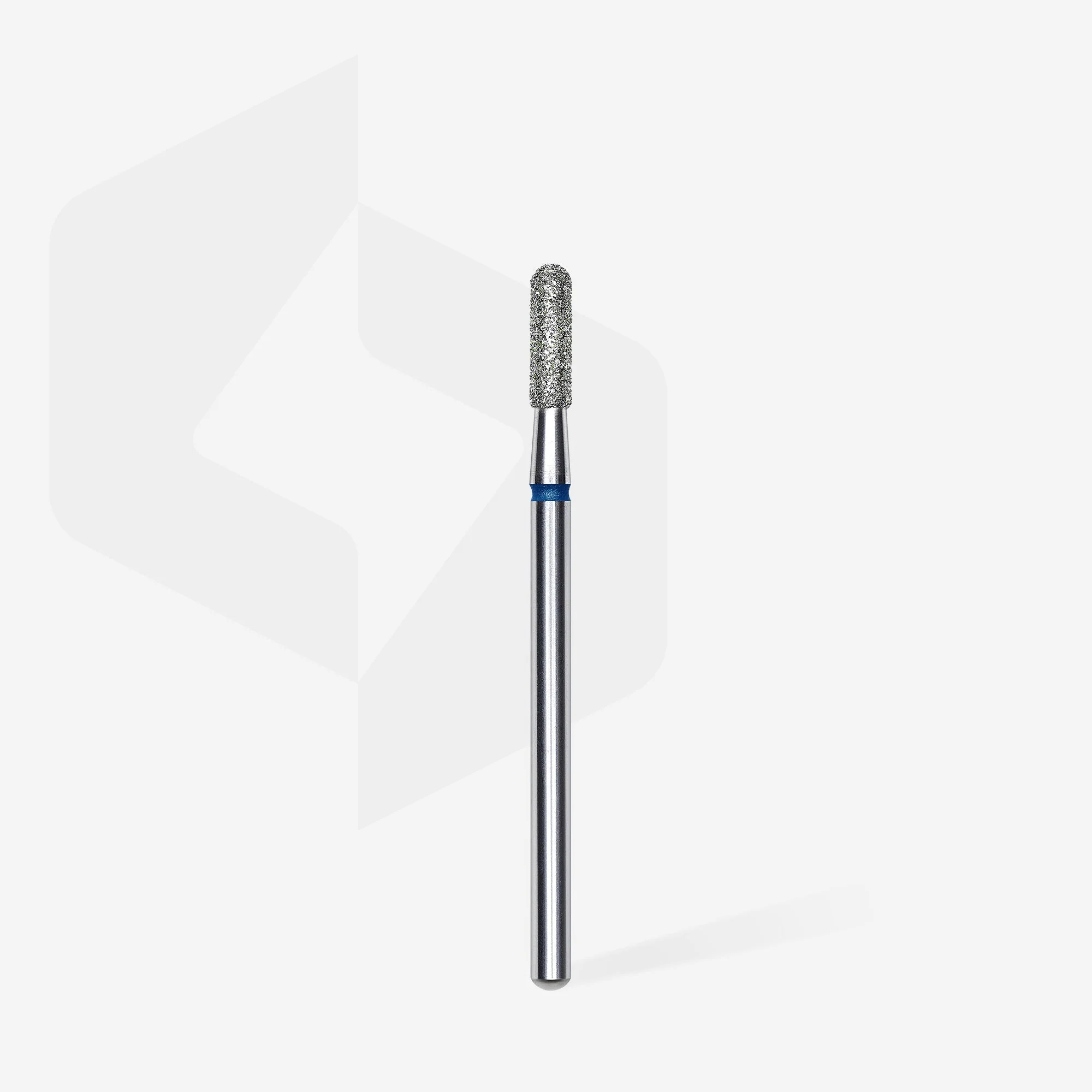 STALEKS EXPERT Frez diamentowy «Cylinder zaokrąglony» niebieski, średnica 2,3 mm, część robocza 8 mm - Image 2