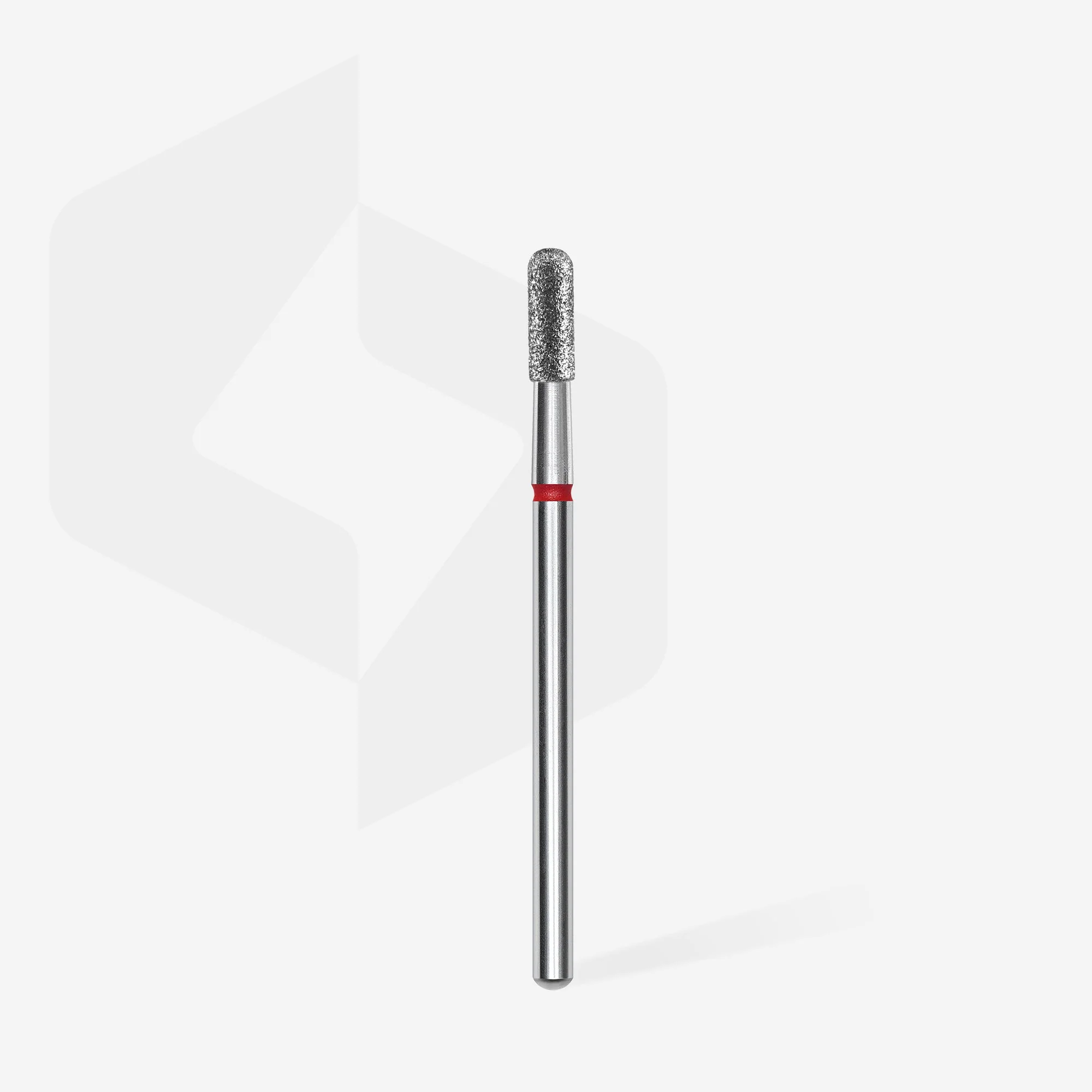 STALEKS EXPERT Frez diamentowy Cylinder zaokrąglony czerwony, średnica 2,3 mm, część robocza 6,5 mm - Image 2