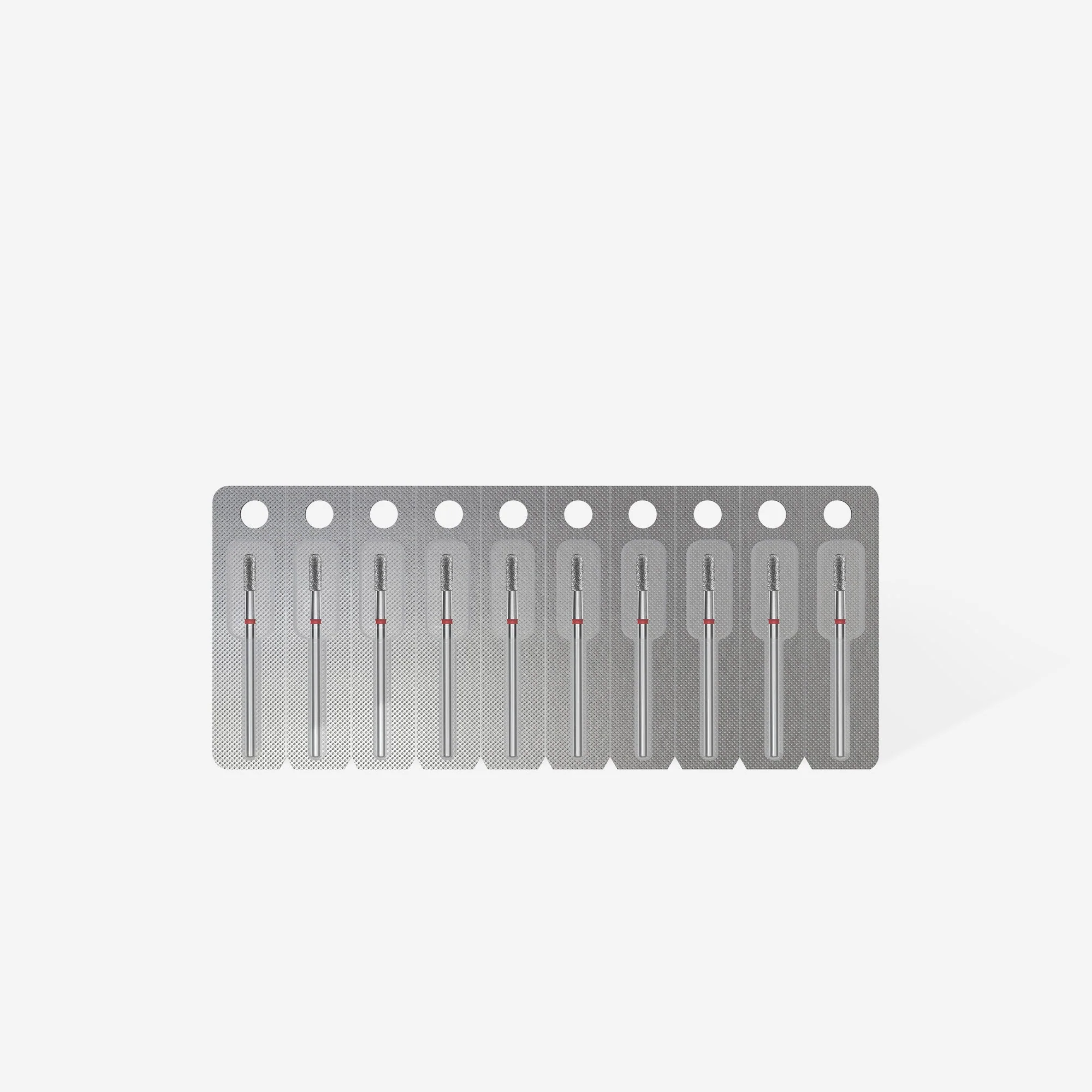 STALEKS EXPERT Frez diamentowy Cylinder zaokrąglony czerwony, średnica 2,3 mm, część robocza 6,5 mm - Image 3