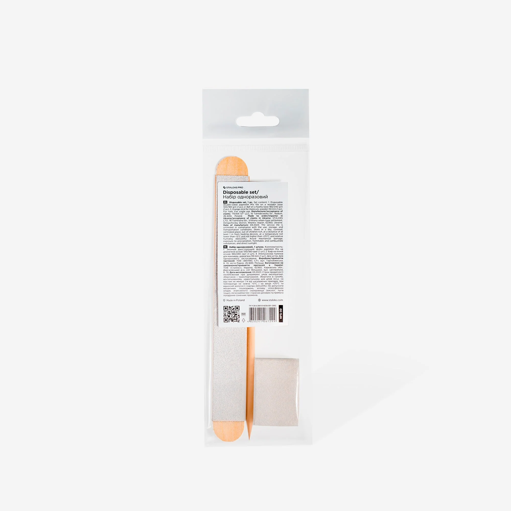 STALEKS EXPERT 30 set Jednorazowy zestaw do paznokci - Image 3