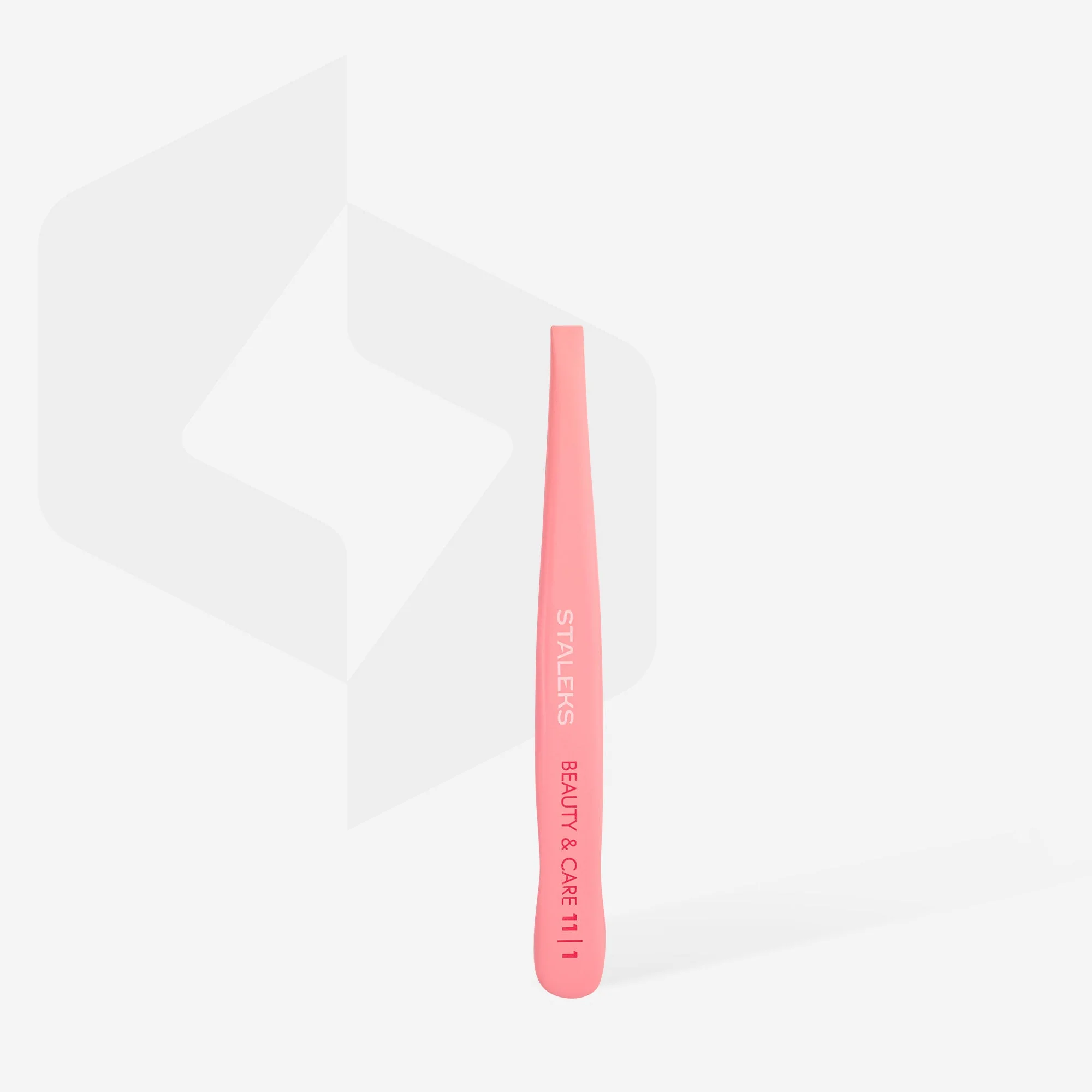 Pęseta do brwi BEAUTY & CARE 11 TYPE 1 (szeroka prosta) - Image 3
