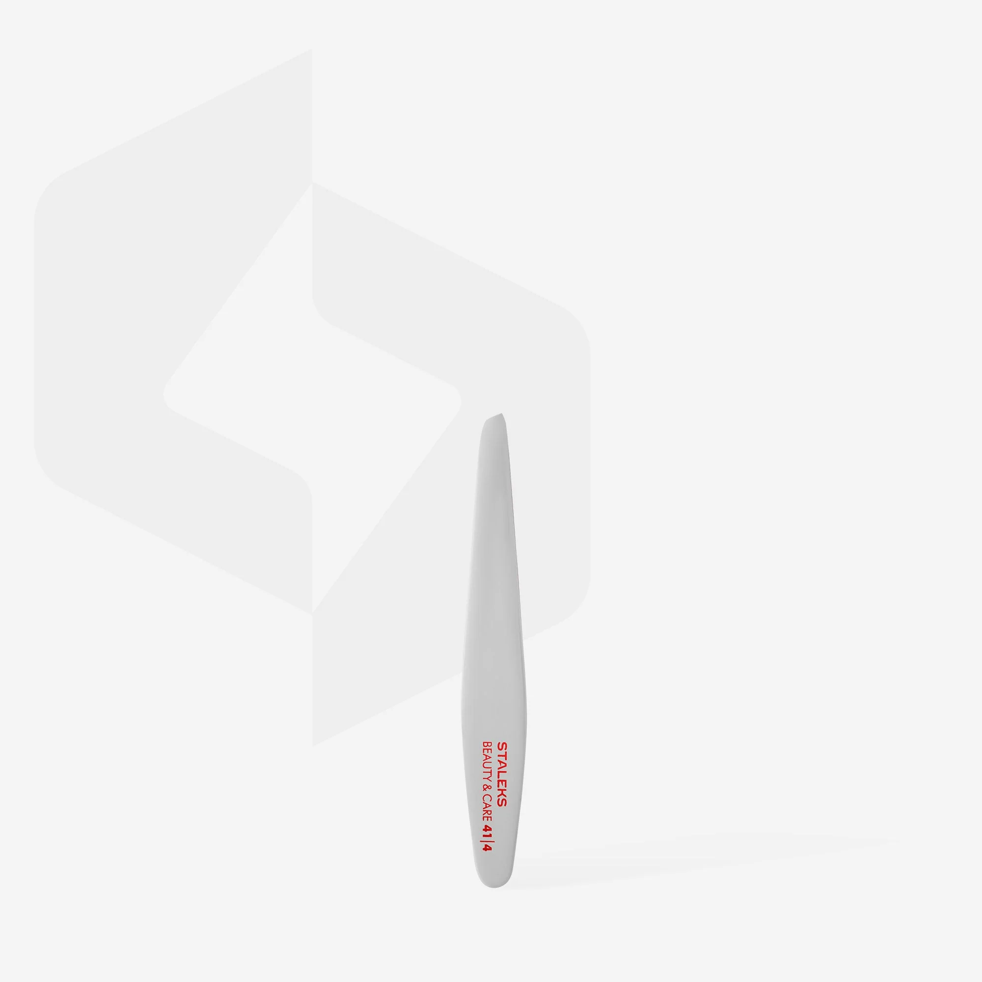 Pęseta do brwi BEAUTY & CARE 41 TYPE 4 (wąska skośna) - Image 3