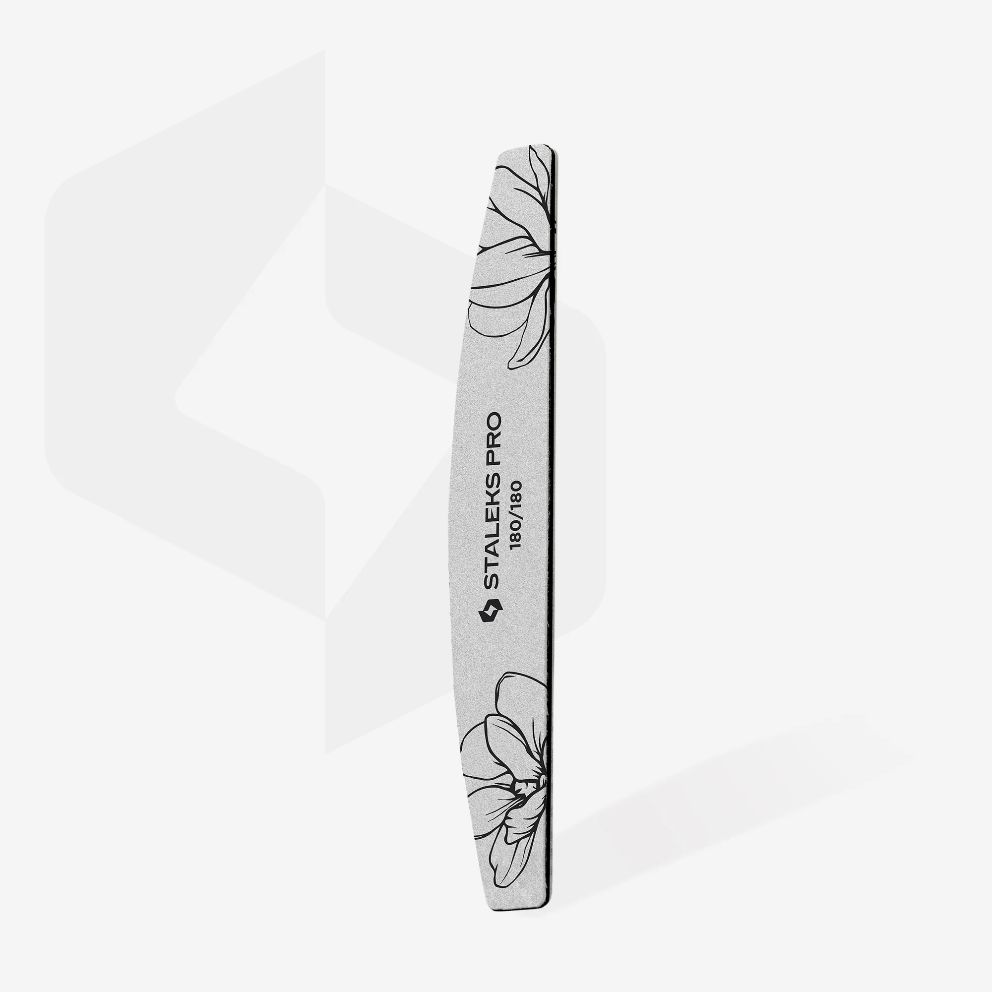 STALEKS EXPERT 40 Mineralny pilnik do paznokci półksiężyc, 180/240 grit (1 szt) - Image 3