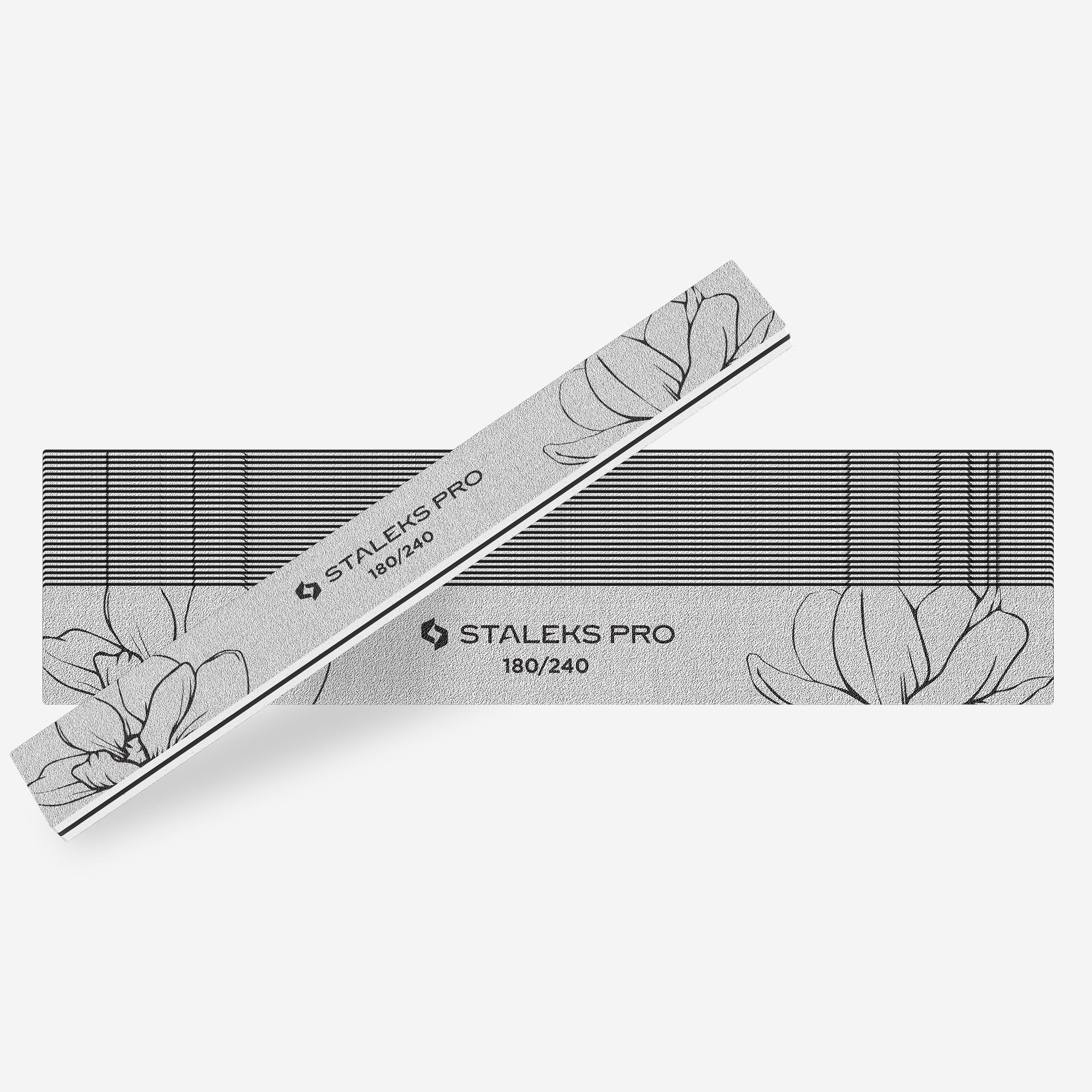 STALEKS EXPERT 20 Mineralny pilnik do paznokci prosta, 180/240 grit (25 szt) - Image 3