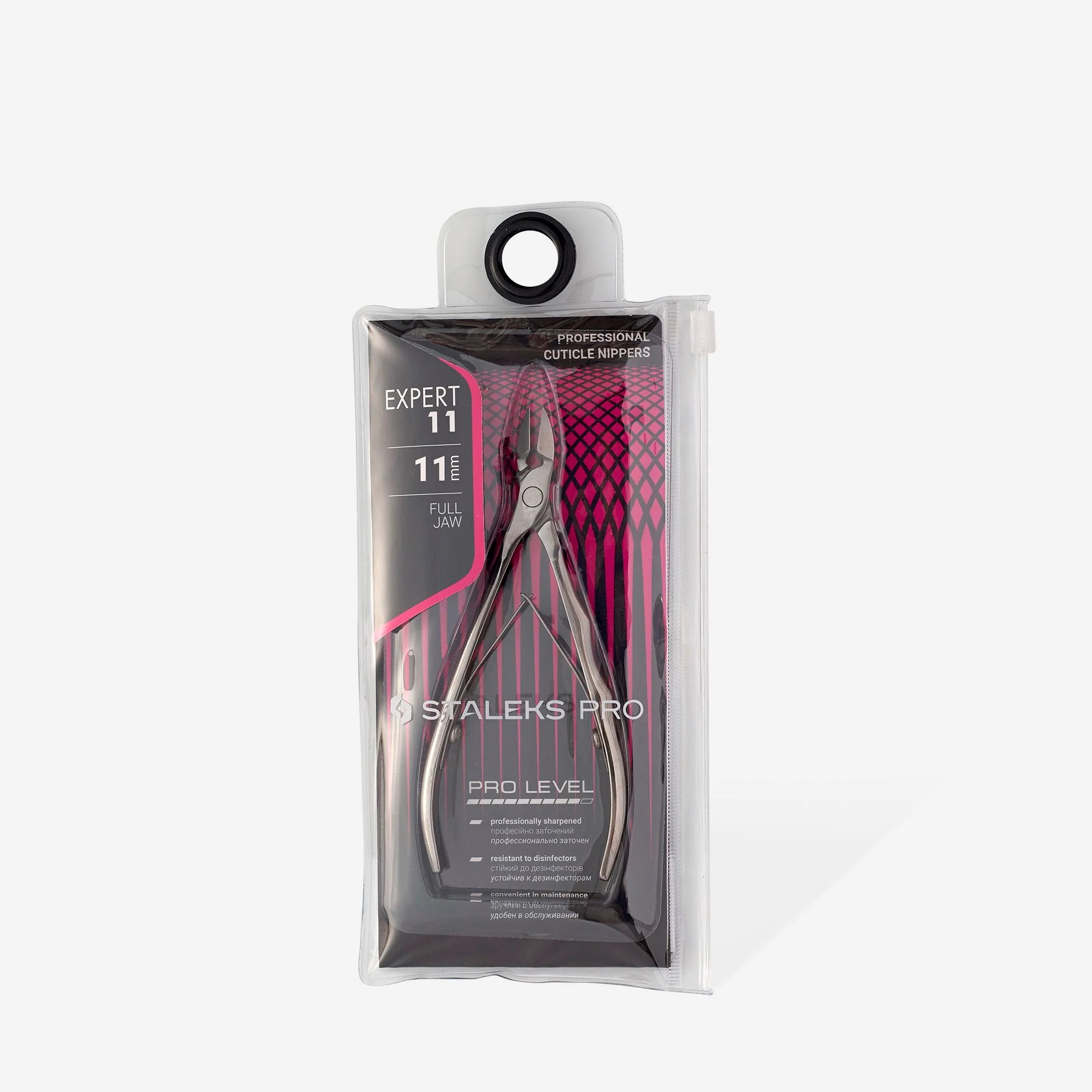 STALEKS EXPERT 11 Cążki profesjonalne do skóry, 11 mm - Image 4