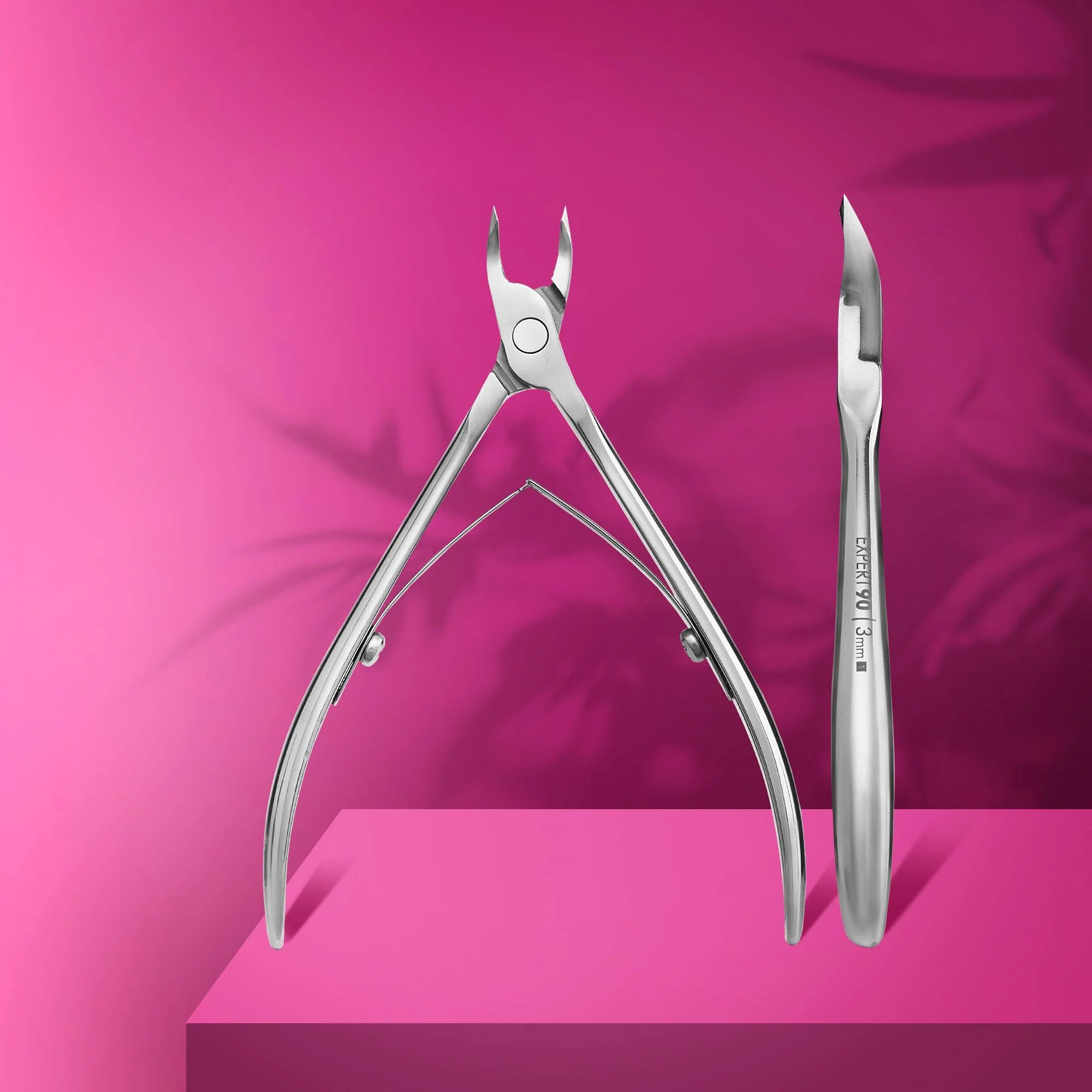 STALEKS EXPERT 90 Cążki profesjonalne do skóry, 3 mm