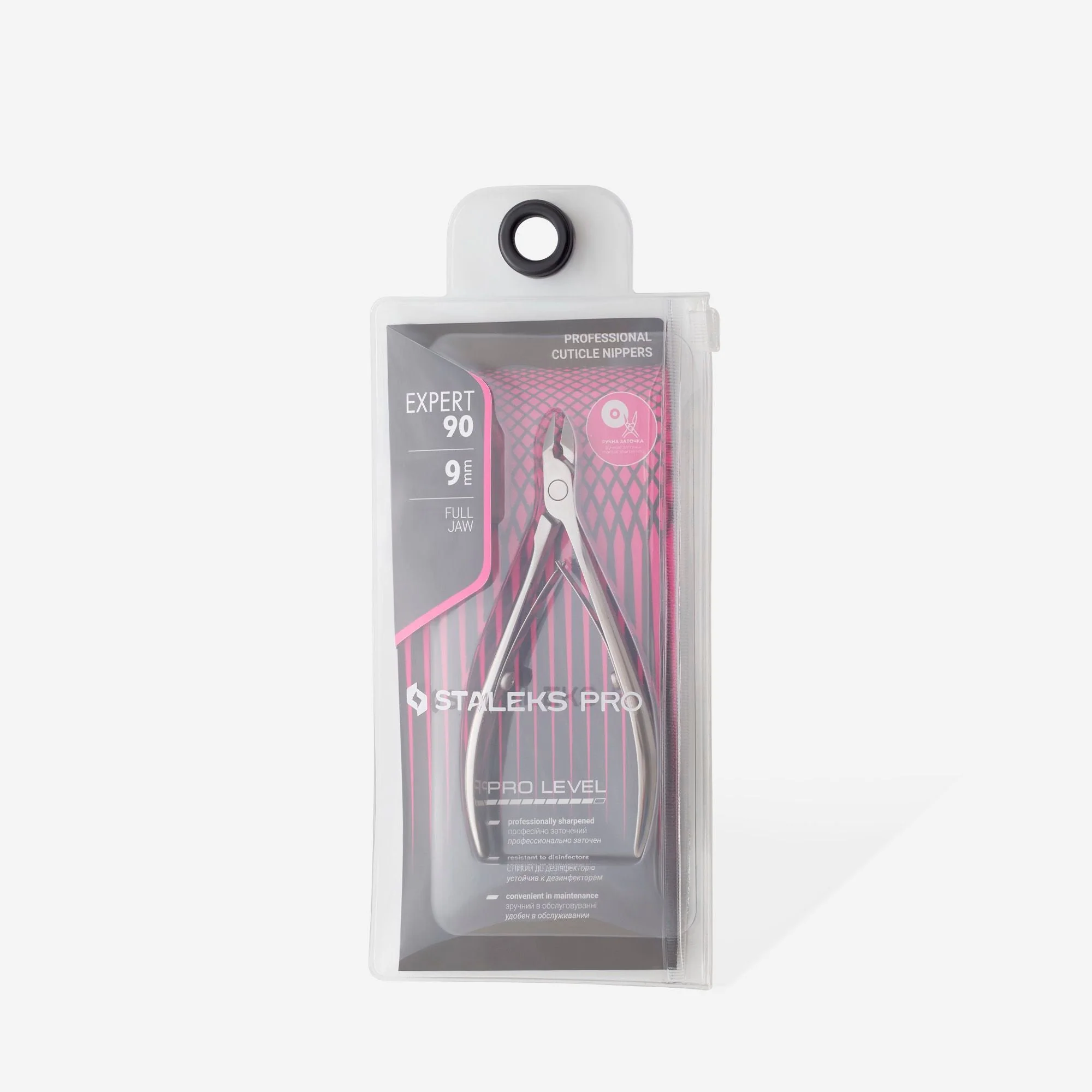 STALEKS EXPERT 90 Cążki profesjonalne do skóry, 9 mm - Image 4