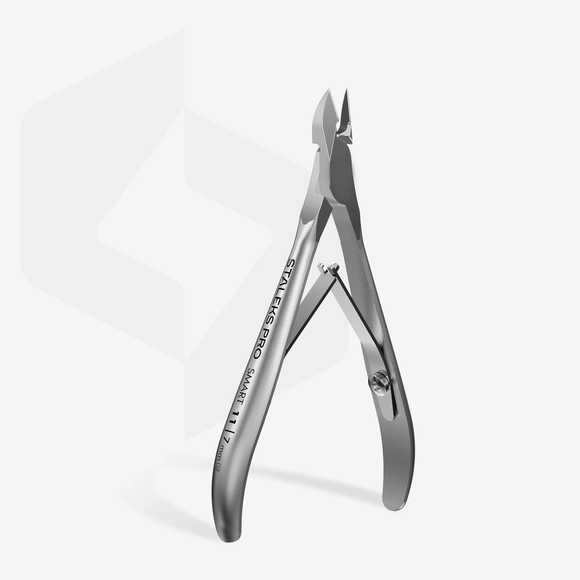 STALEKS SMART 11 Cążki profesjonalne do skóry, 7 mm - Image 3