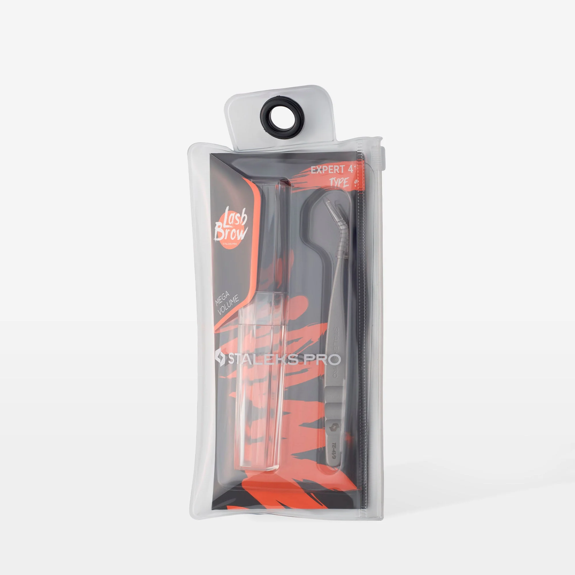STALEKS EXPERT 41 TYPE 9 Profesjonalna pęseta do przedłużania rzęs, w kształcie litery L, 35° - Image 4