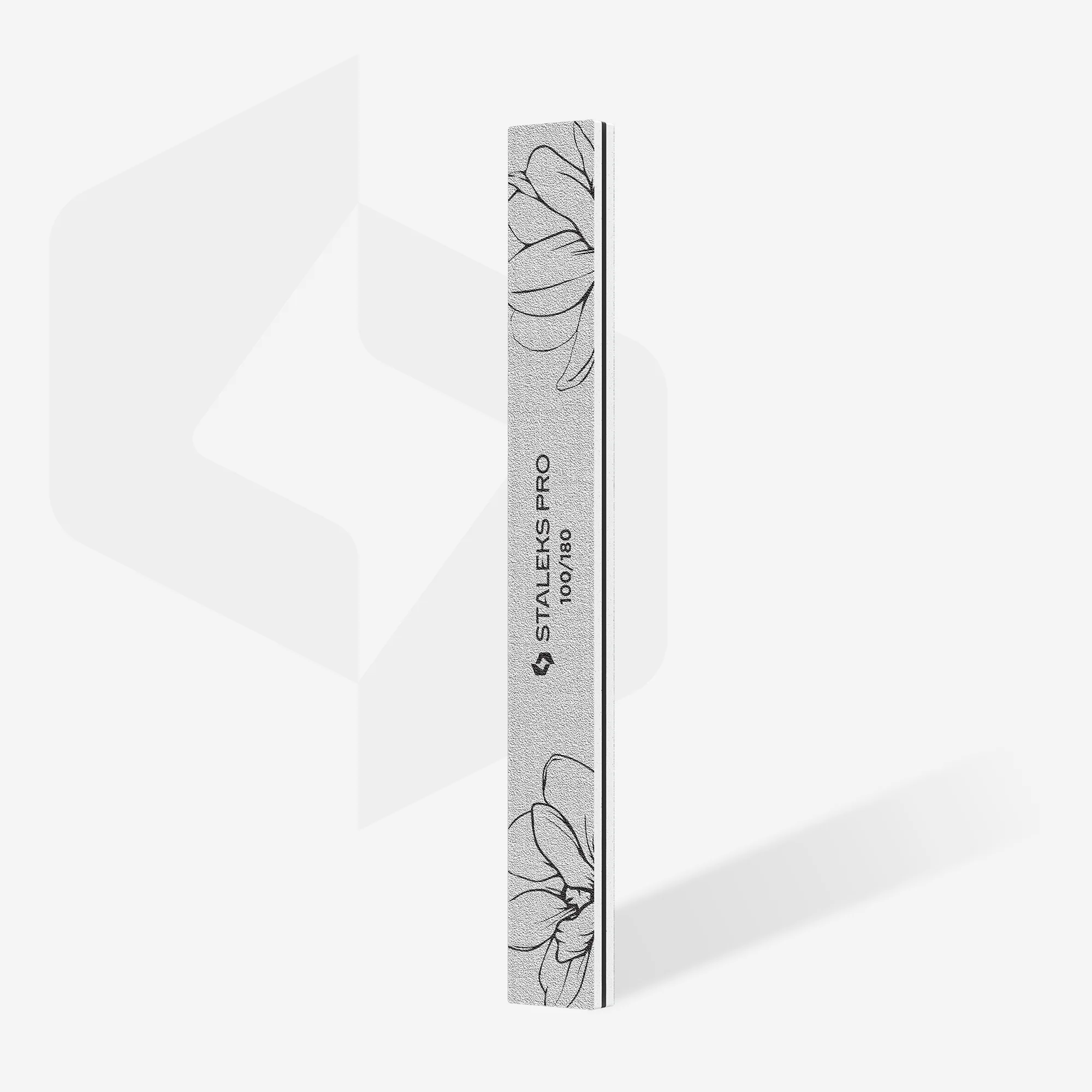 STALEKS EXPERT 20 Mineralny pilnik do paznokci prosta, 100/180 grit (1 szt) - Image 3