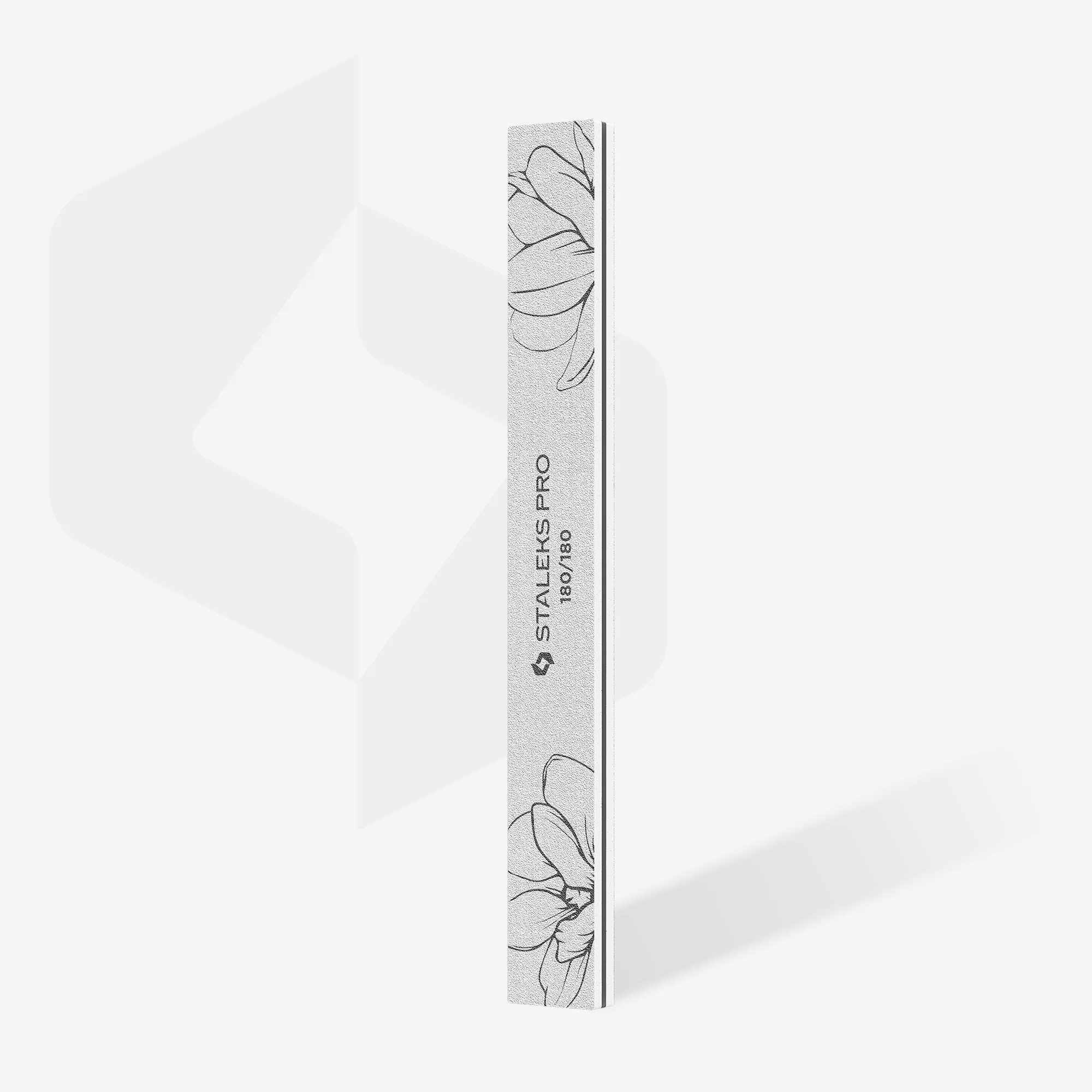 STALEKS EXPERT 20 Mineralny pilnik do paznokci prosta, 180/180 grit (25 szt.) - Image 2