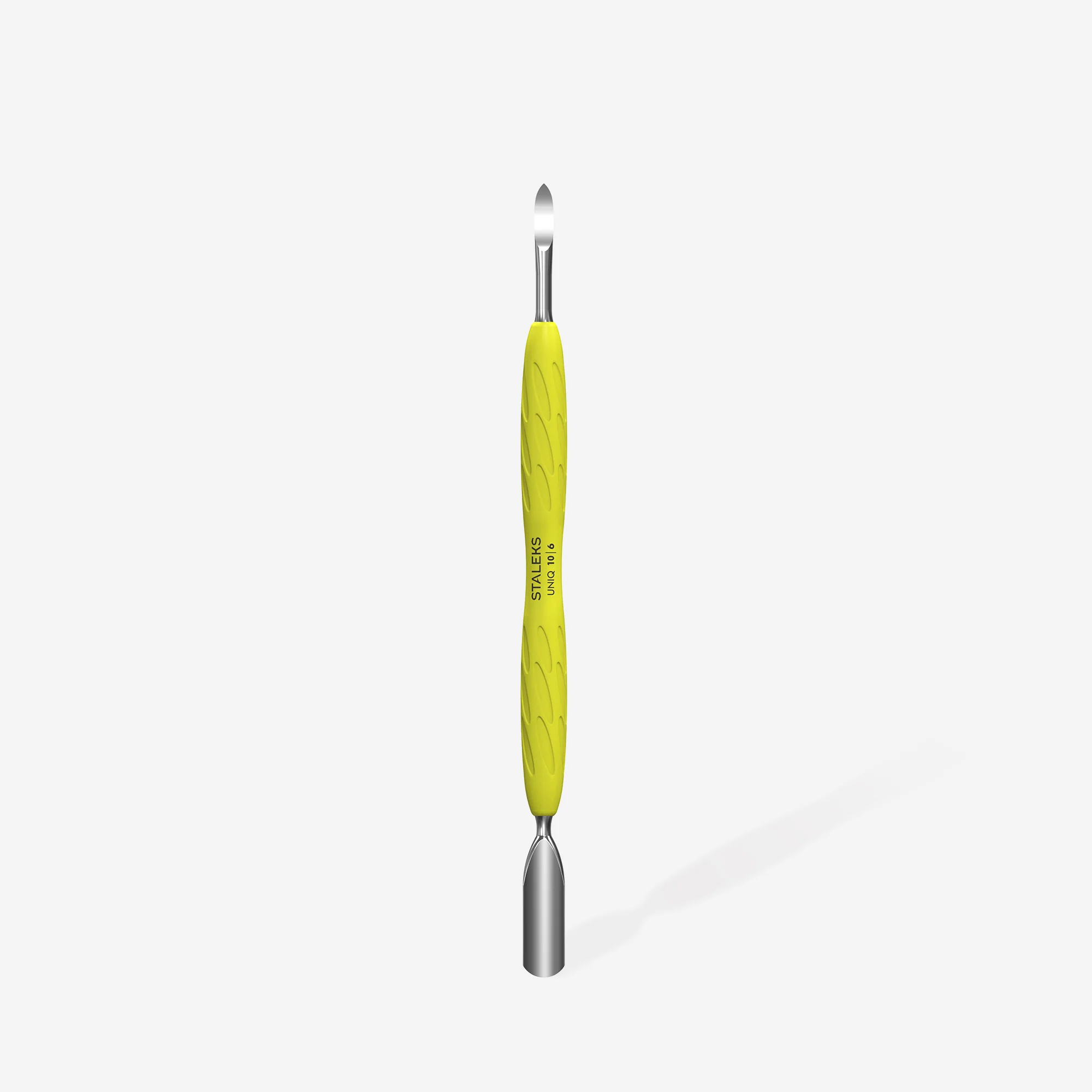 STALEKS UNIQ 10 TYPE 6 Gummy Pusher okrągły szeroki i pika (Żółty) - Image 3