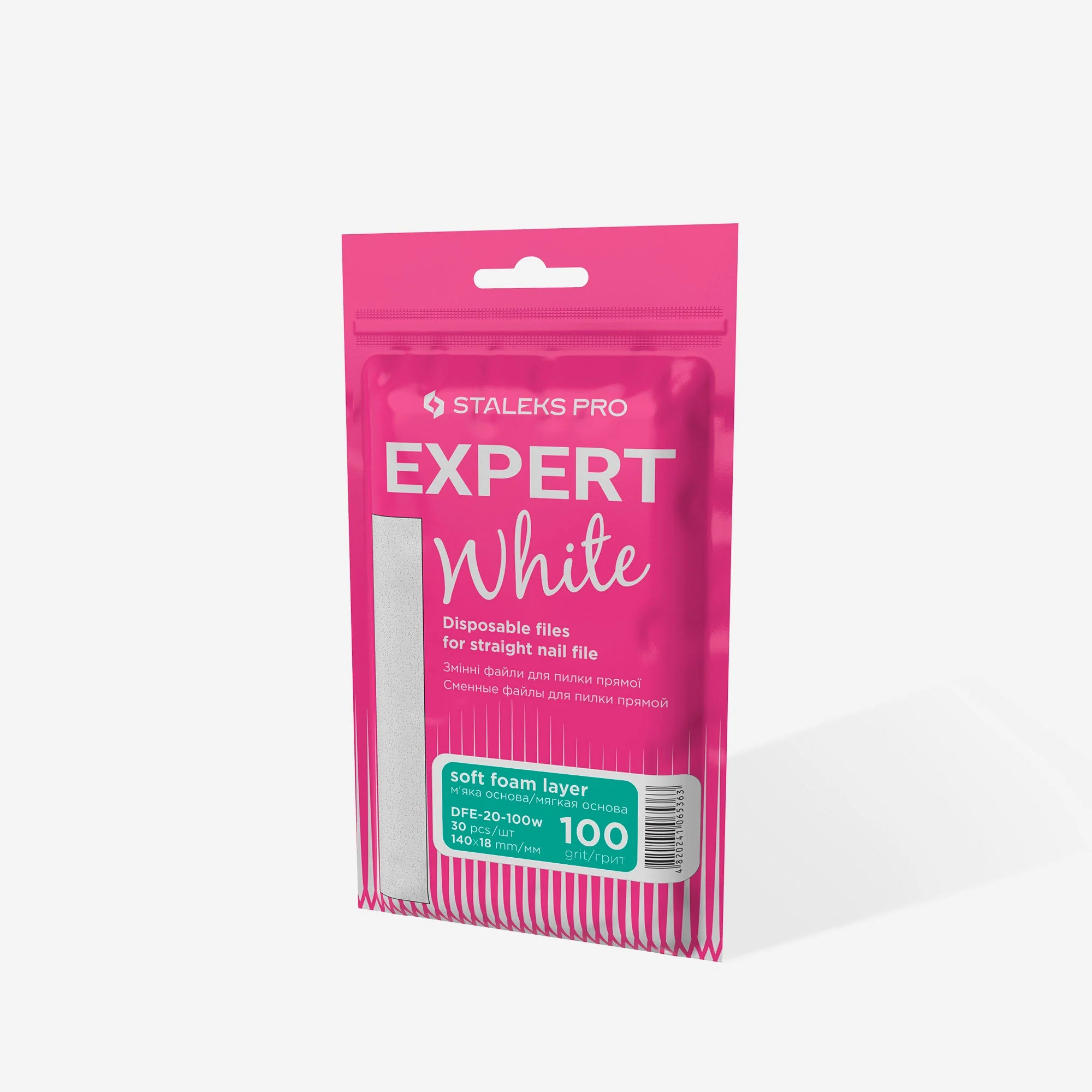 STALEKS EXPERT 20 Wymienne pilniki samoprzylepne do prostego pilnika na bazie miękkiej, ziarnistość 100 (30 szt.) - Image 4