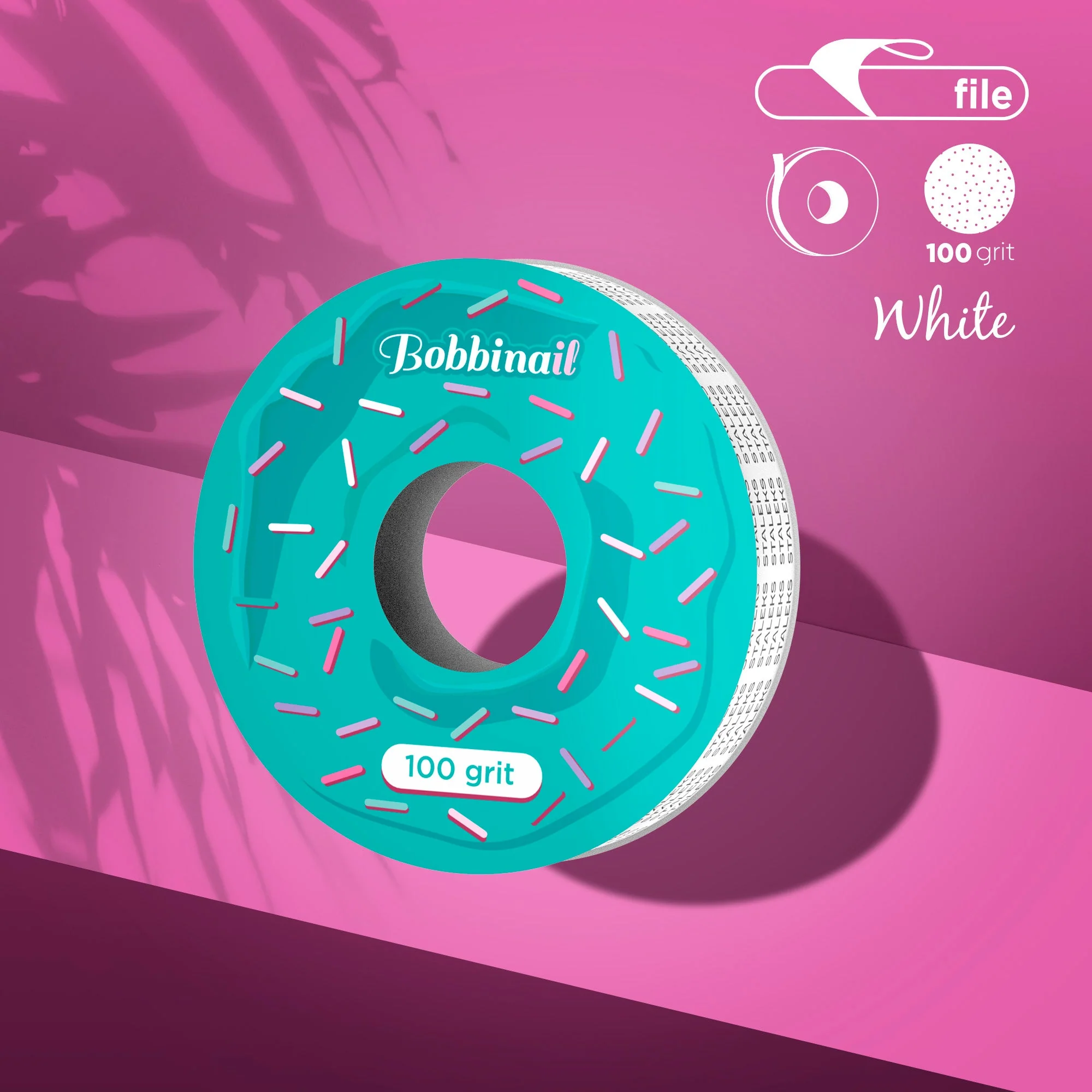 STALEKS EXPERT Donut Wkład zapasowy klejowych pilników do prostego pilnika, 100 grit